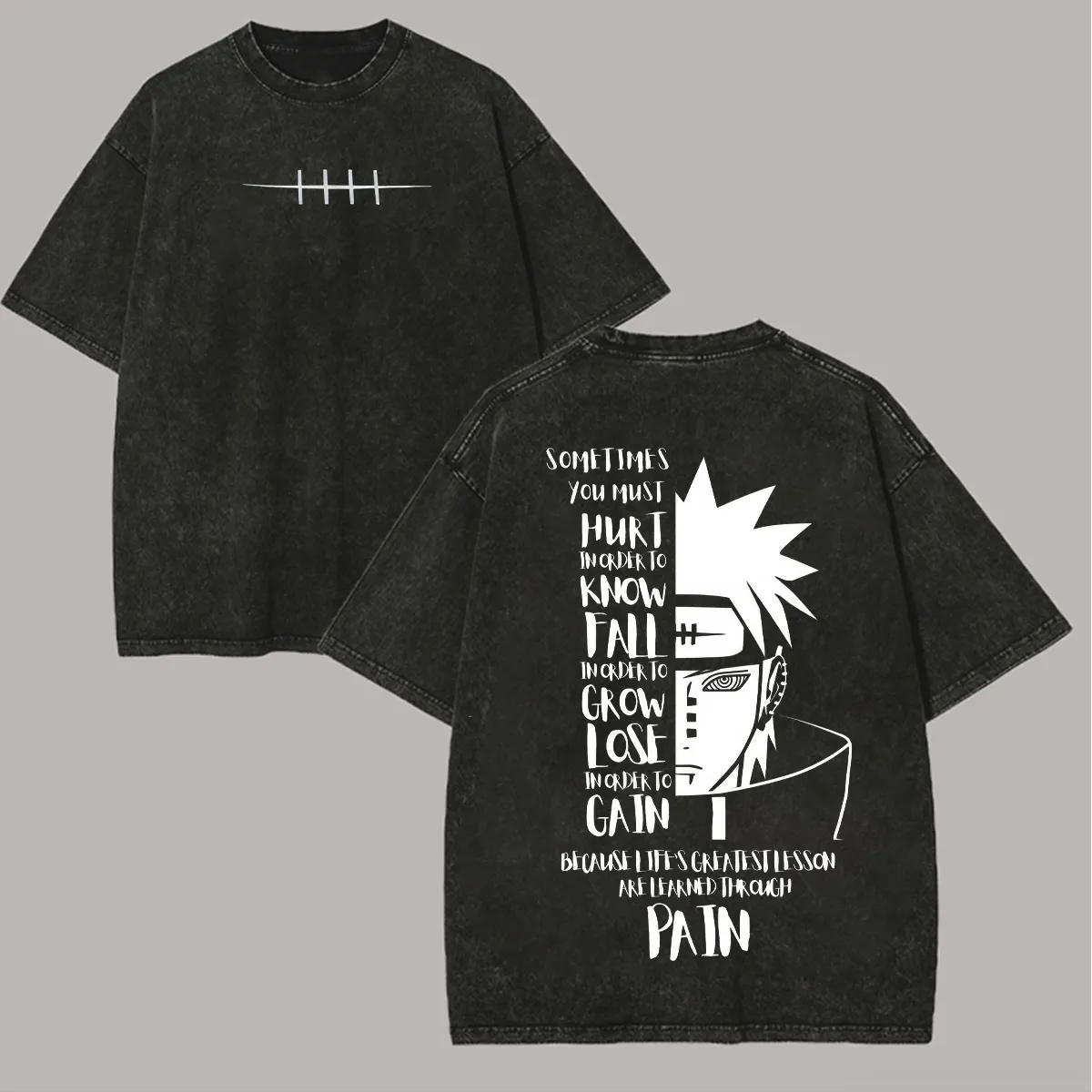 تي شيرت ناروتو شيسوي أوتشيها،  - مراجعة Acid Wash Vintage Graphic T Shirt وسعره