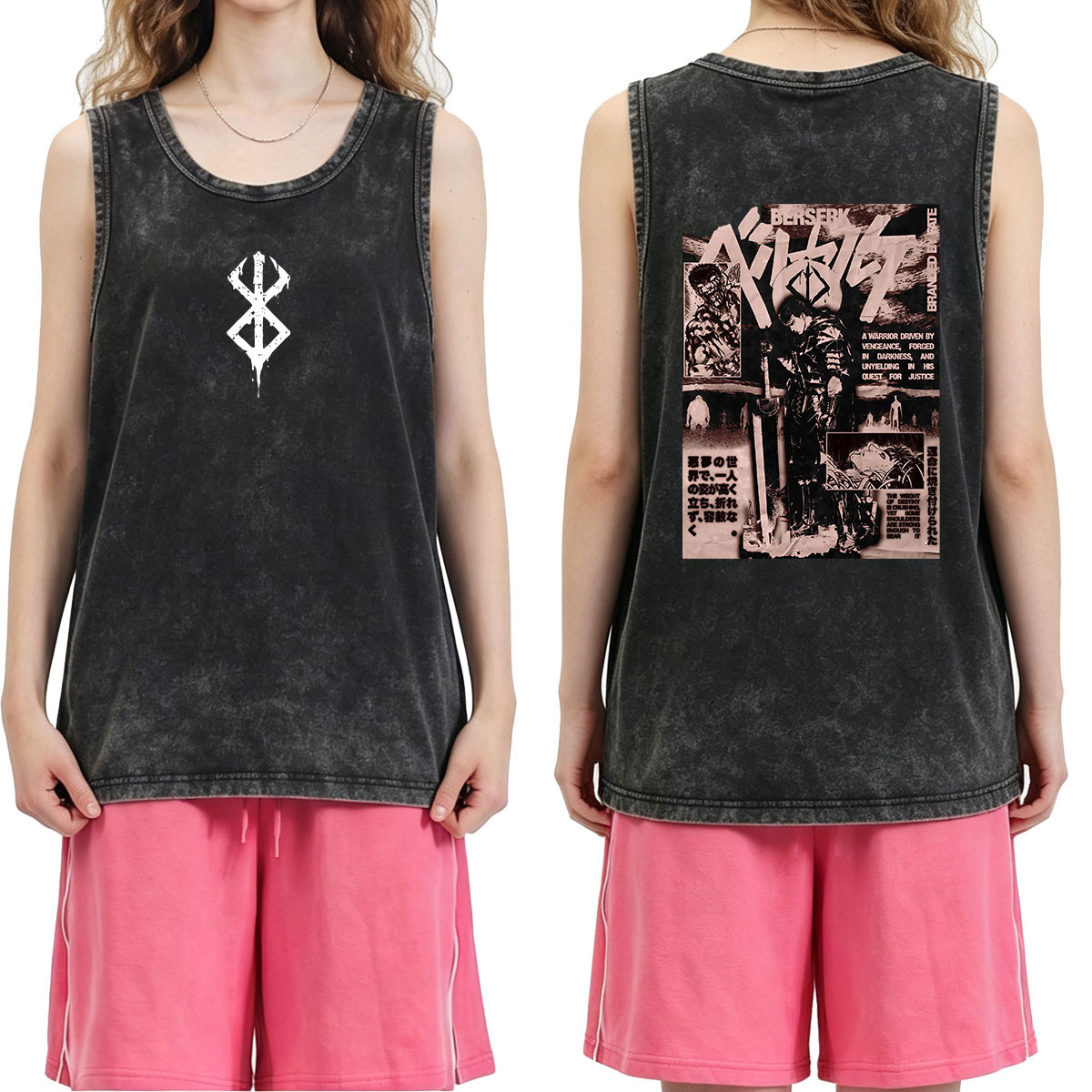 تيشيرتات بدون أكمام بتصميم رسو - مراجعة Acid Wash Vintage Graphic T Shirt وسعره