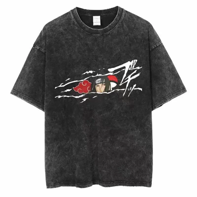 تي شيرت بتصميم ممزق للرجال وال - مراجعة Acid Wash Vintage Graphic T Shirt وسعره