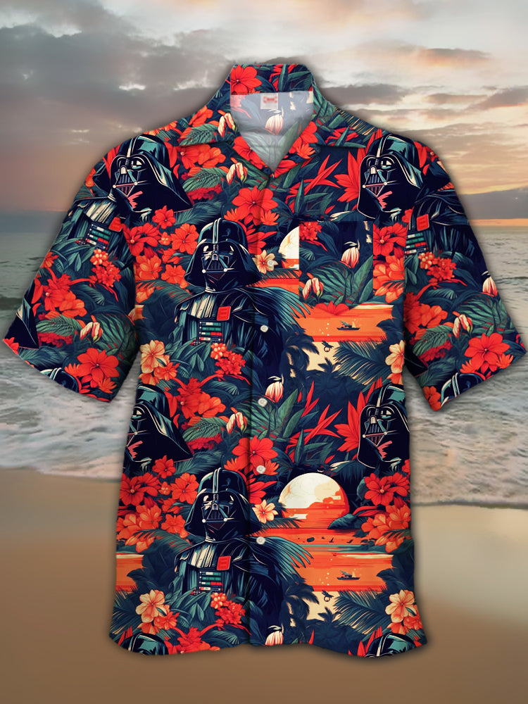 قميص هاواي بطباعة زهور استوائي - مراجعة Vintage Hawaiian Floral Shirt وسعره