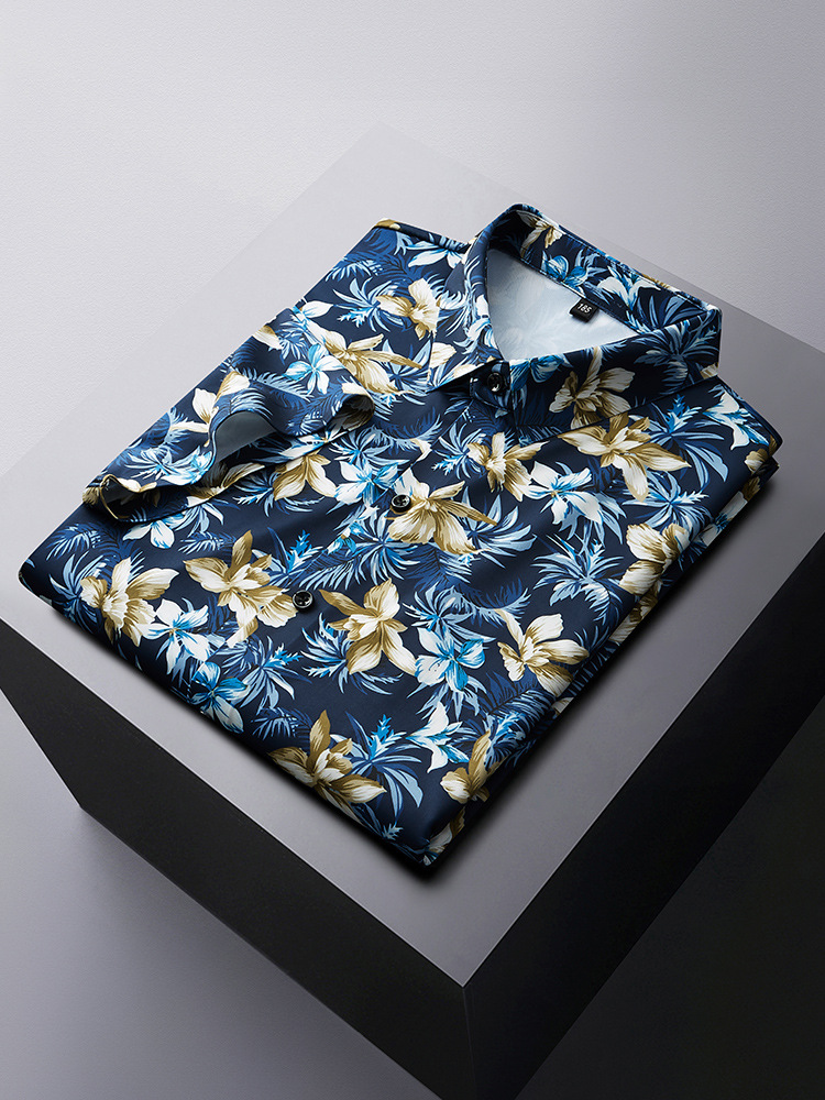 12XL 7XL 6XL حجم كبير قمصان رج - مراجعة Vintage Hawaiian Floral Shirt وسعره